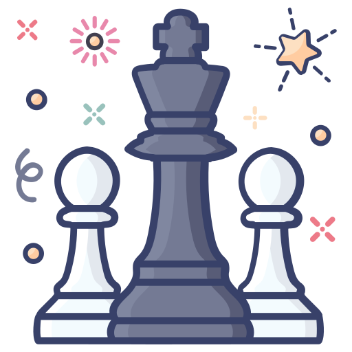 Premium Vector  Blue chess board with white border
