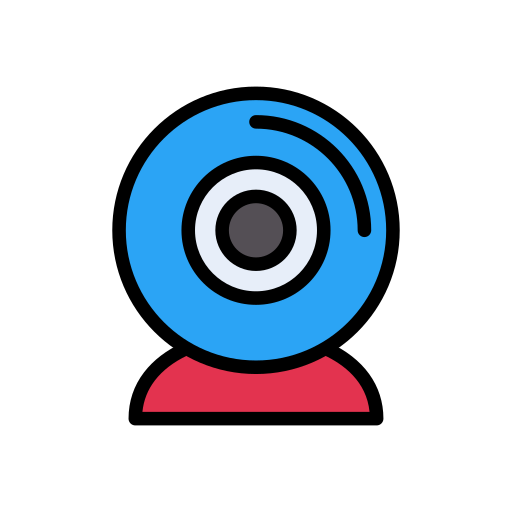 cámara web icono gratis