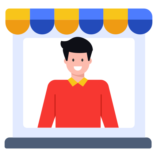 commerçant Icône gratuit