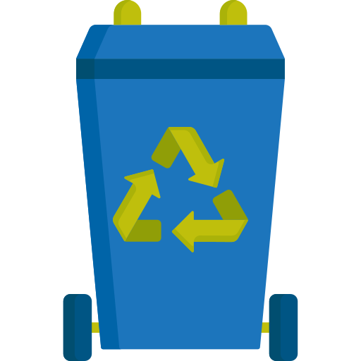 papelera de reciclaje icono gratis