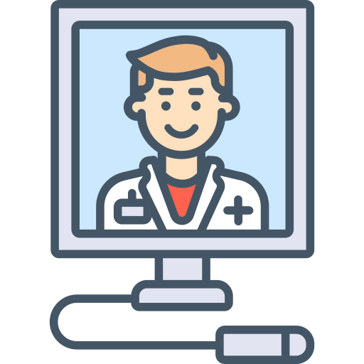 telemedicina icono gratis