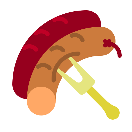 saucisse Icône gratuit saucisse Icône gratuit