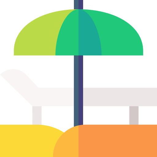 plage Icône gratuit