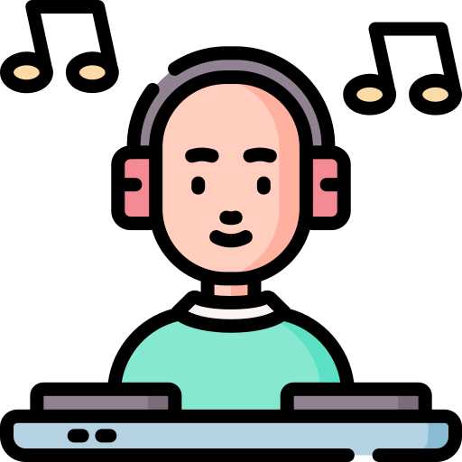dj Icône gratuit
