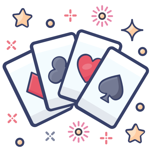 cartas de póquer icono gratis