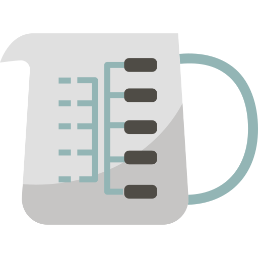 Measuring cup free icon