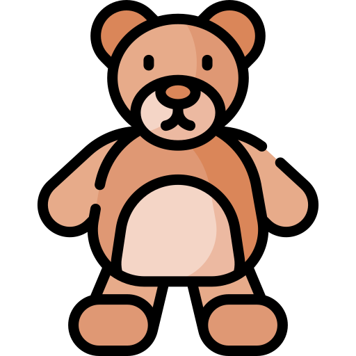 Teddy bear Special Lineal color icon