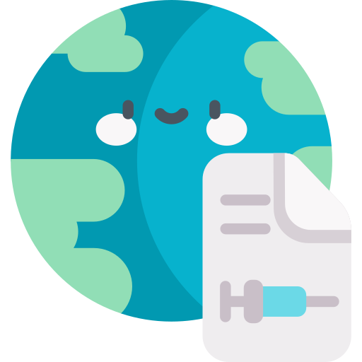 Covid free icon