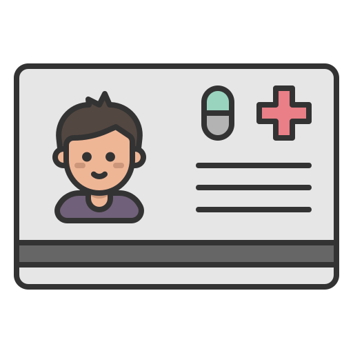 Medical card Generic Outline Color icon