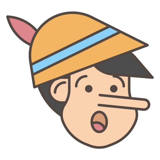 Pinocchio Generic Outline Color icon