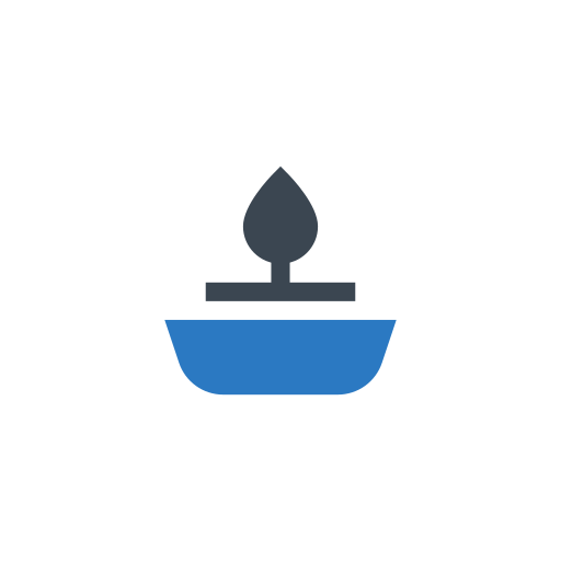 Candle Generic Blue icon