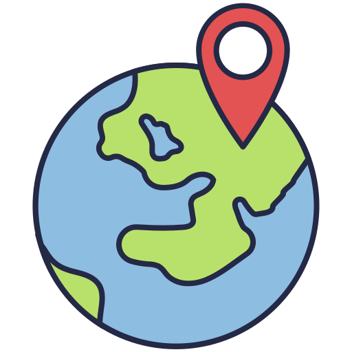 Globe - Free maps and location icons