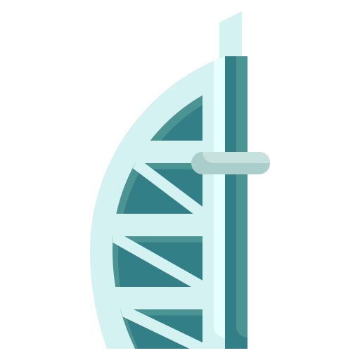 torres de dubai icono gratis