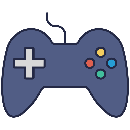 Joystick Dinosoft Lineal Color icon