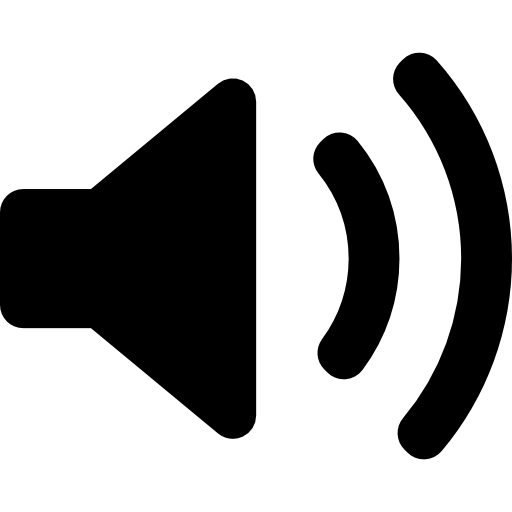 herramienta de audio con altavoz  icono gratis