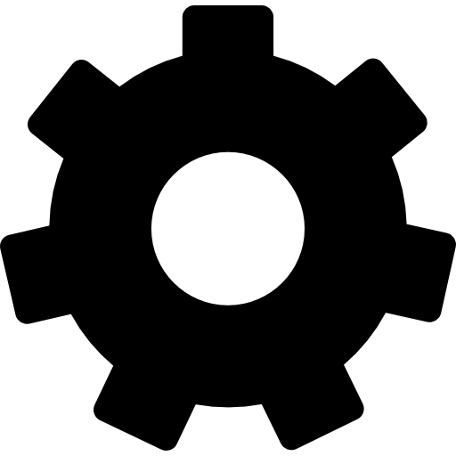interfaz de configuración de engranajes icono gratis