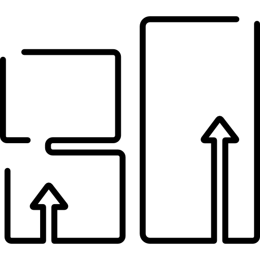 paquetes de cajas apilan contornos ultrafinos icono gratis