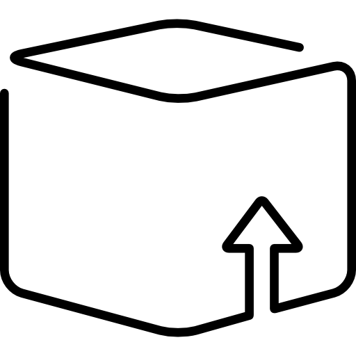 Free Icon | Logistics cube box ultrathin outline