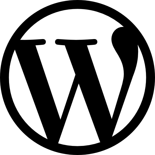 Wordpress logo free icon
