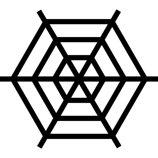 Spider web free icon