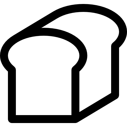 un pan icono gratis