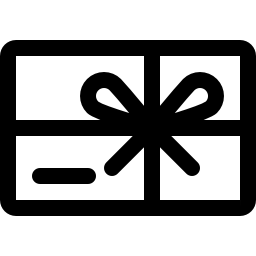 기프트 카드 무료 아이콘