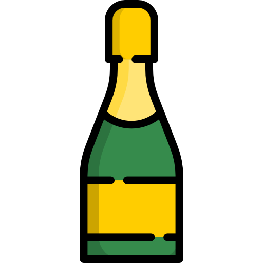 Champagne - free icon