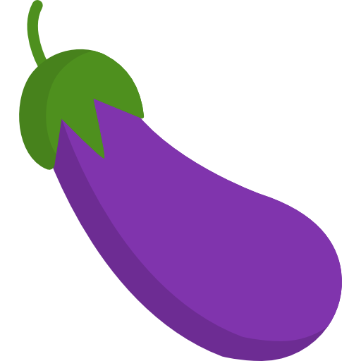 Eggplant Special Flat Icon