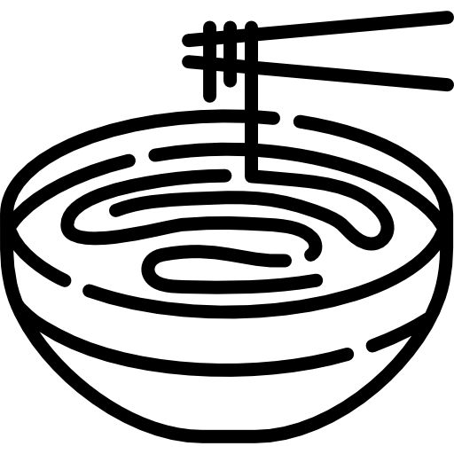 국수 무료 아이콘