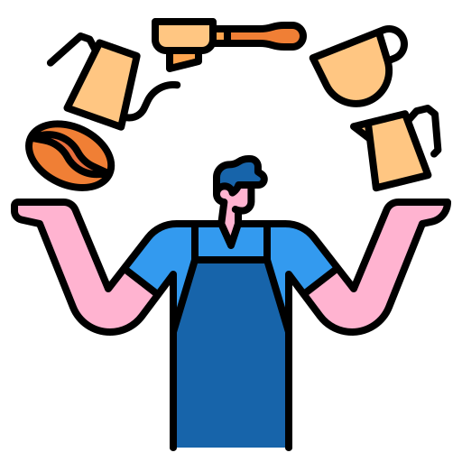 barista grátis ícone barista grátis ícone