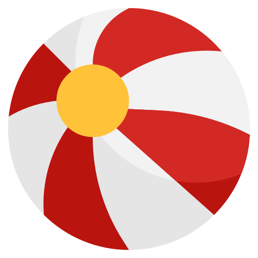 Beach Ball Surang Flat Icon