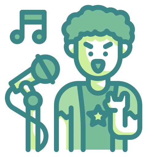 Rock star free icon Rock star free icon