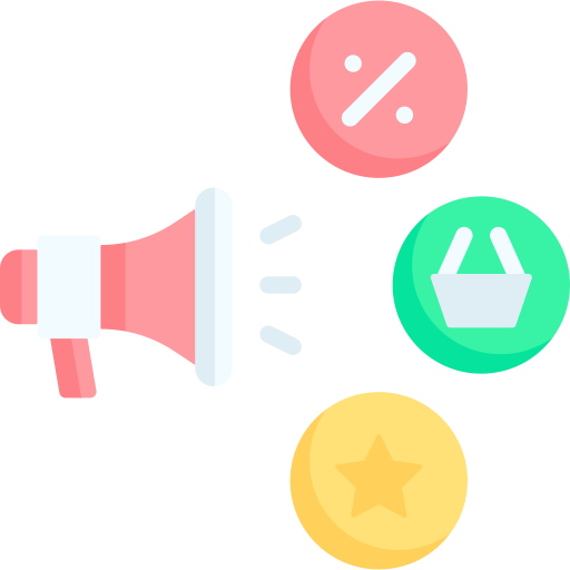 Promotion free icon