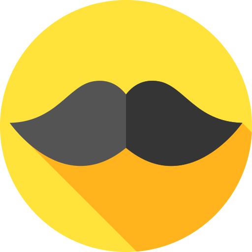 bigote icono gratis