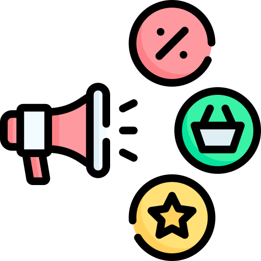 Promotion free icon