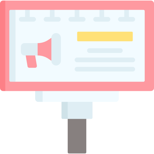 광고 게시판 무료 아이콘