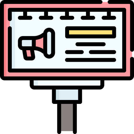 광고 게시판 무료 아이콘