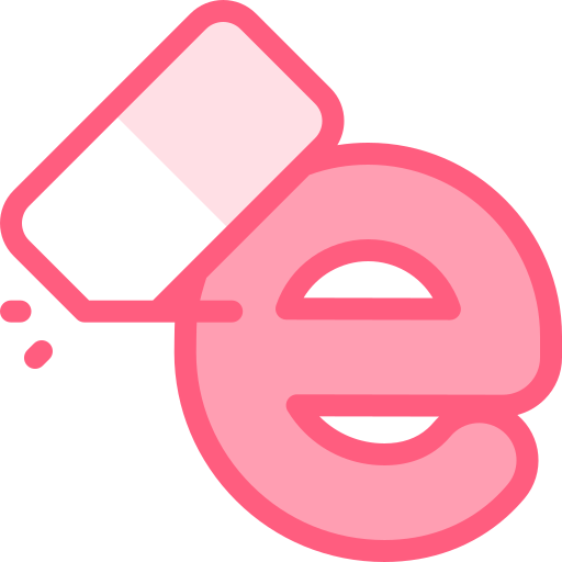 Premium PSD  Pink 3d symbol view from left letter v