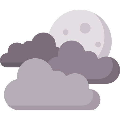 Cloudy Special Flat icon