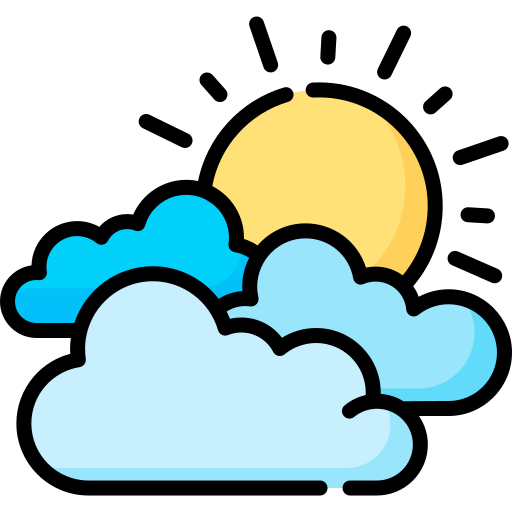 Cloudy Special Lineal color icon