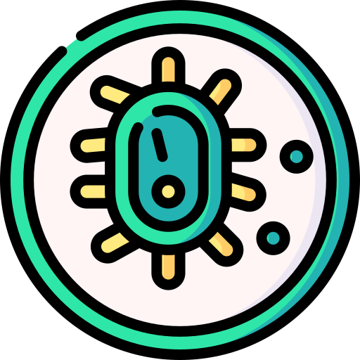 bacterias icono gratis