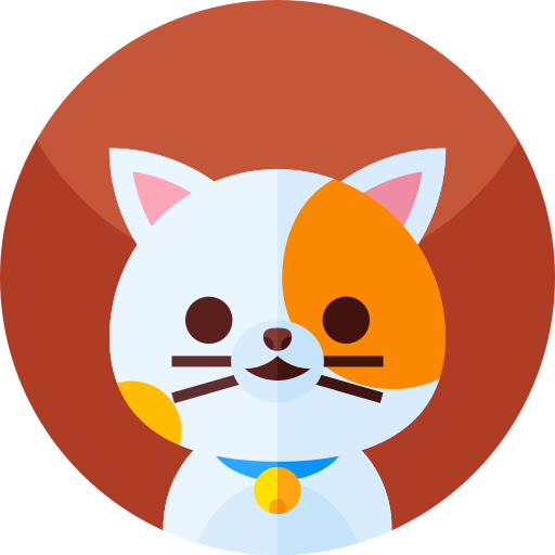Pink cat icon - Free pink animal icons