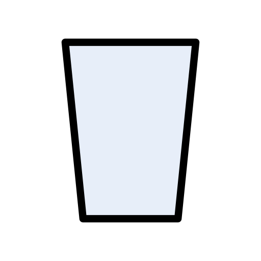 Glass free icon Glass free icon