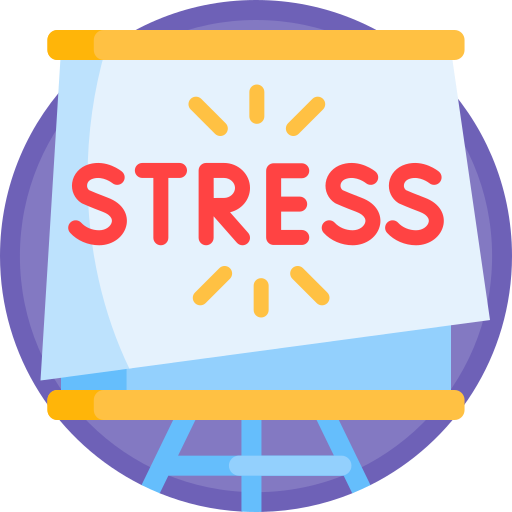 Stress Detailed Flat Circular Flat icon