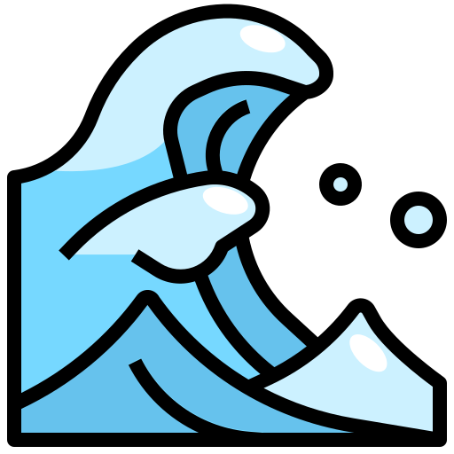 Wave - free icon