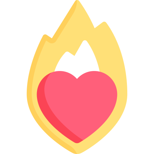 Fire - Free love and romance icons