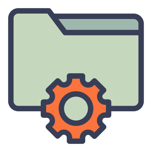 Folder Generic Outline Color icon