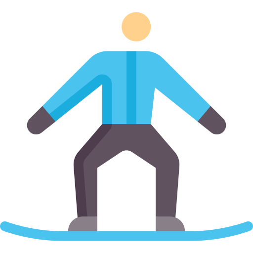 Snowboarder free icon