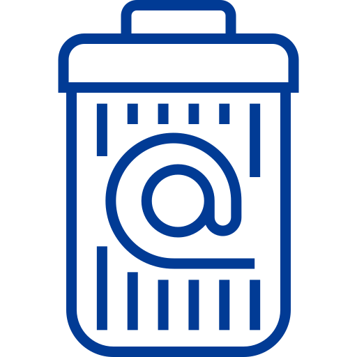 Trash free icon Trash free icon
