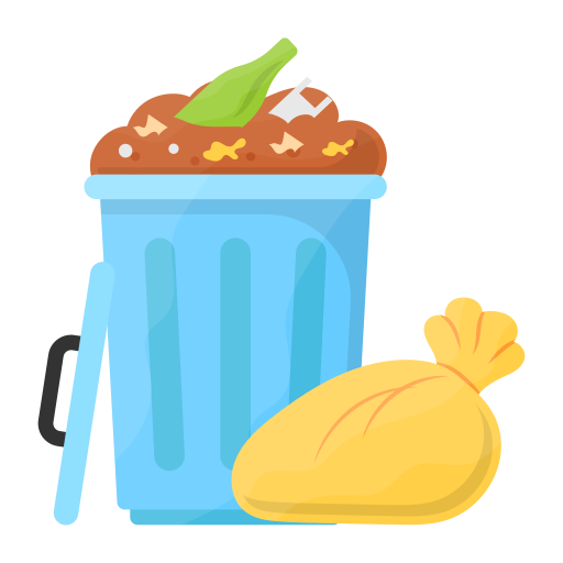 Trash bin Generic Flat icon